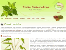 Tablet Screenshot of cinskamedicina-hk.cz